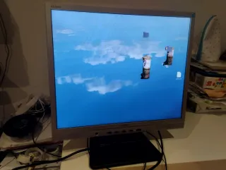 Monitor I-INC AG191D Plata y Negro