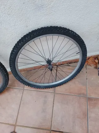 Cuadro Bicicleta Azul con Pedales