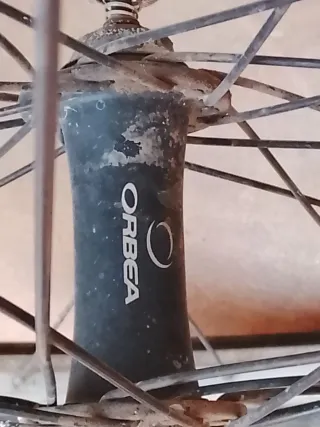 Cuadro Bicicleta Azul con Pedales