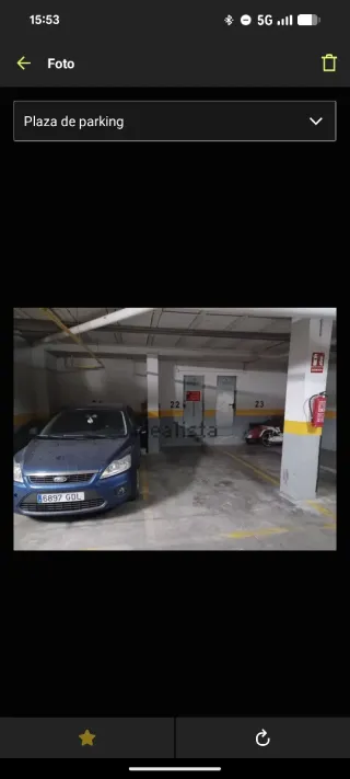 Plaza de garaje con trastero en chapin