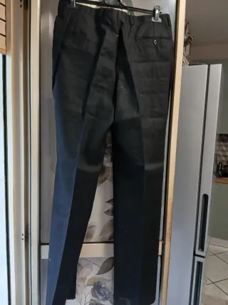 Pantalone classico lino tg 46