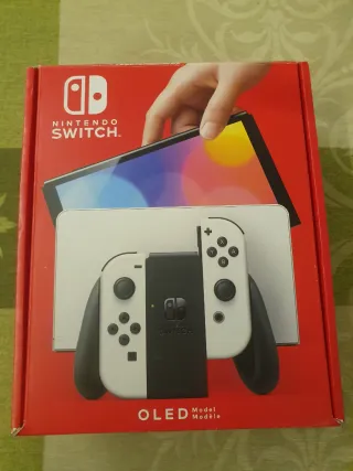 Nintendo Switch OLED Blanca