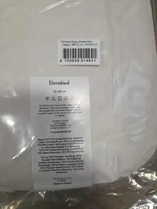 Cambiador impermeable para bebés