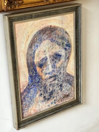 Dipinto antico su compensato 50x70