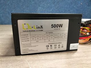 L-Link LL-PS-500-CAB Fuente Alimentación ATX 500W
