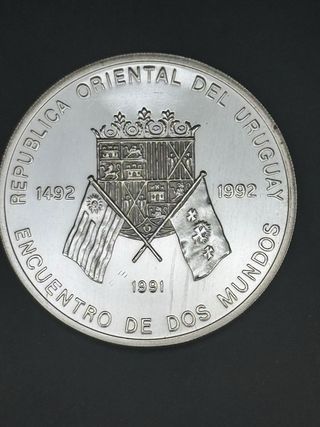 50.000 nuevos pesos 1991 uruguay