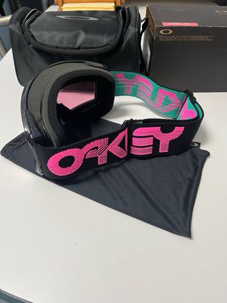 máscara de snowboard oakley  line miner L