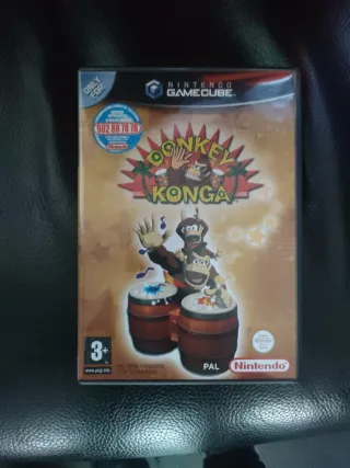 Bongos DK + Donkey Konga Nintendo GameCube