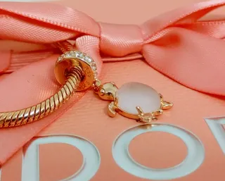 Colgante Tortuga Oro Rosa y Circonitas Brillantes
