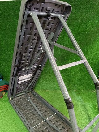 Arebos Banco Plegable para Cerveza Gris 183x28x43