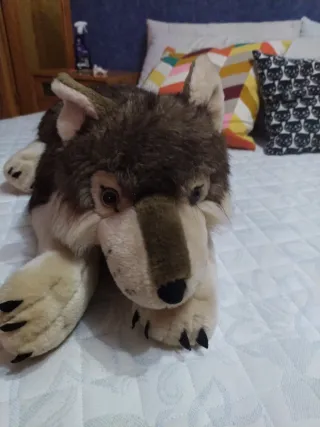 Peluche Perro Lobo Gigante