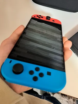 Nintendo Switch OLED Joy-Con Blu/Giallo