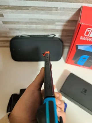 Nintendo Switch OLED Joy-Con Blu/Giallo