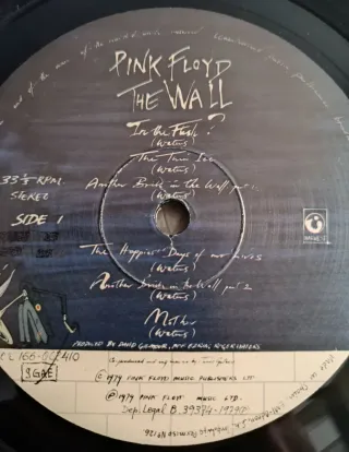 Pink Floyd El Muro Vinilo Doble
