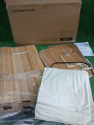 SONGMICS LCB10Y Cesto de la Ropa Sucia con Tapa 72