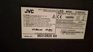 Despiece TV JVC LT-49VF52k pantalla rota