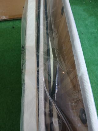 SONGMICS LCB010W01 Cesto de la Ropa Sucia con Tapa