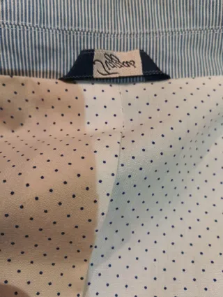 Chaqueta Americana Rayas azul de chico talla 13/14