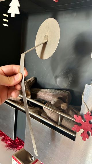 Estufa bioetanol metal madera