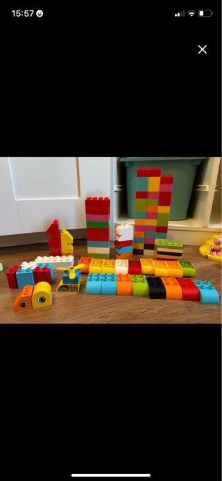 Lote 100 Piezas Lego Duplo