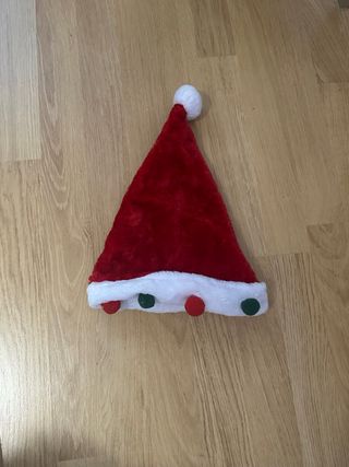 Gorro Navideño Rojo y Blanco