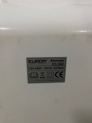 Aire Acondicionado Eurom 65w