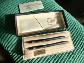 Set bolígrafo y portaminas Cross Clasic Black 2501