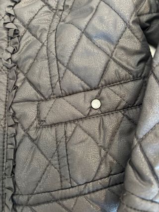 Giubbino trapuntato fine OVS nero 2/3 anni 98 cm