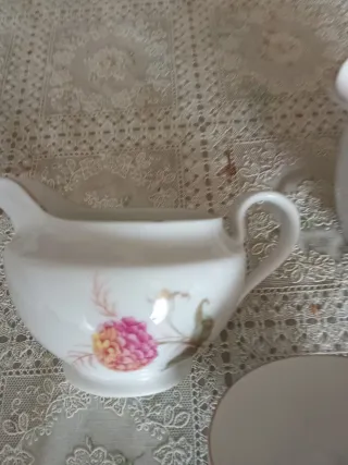 Set de café vintage porcelana