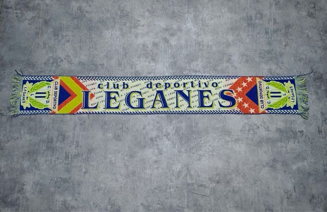 Bufanda Leganés Fútbol Vintage 90s Soccer Scarf