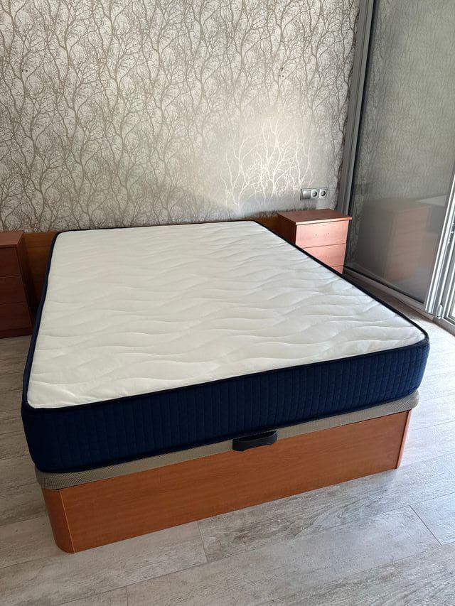 Canapé com colchão para separação de viscoelástica ou líquidos