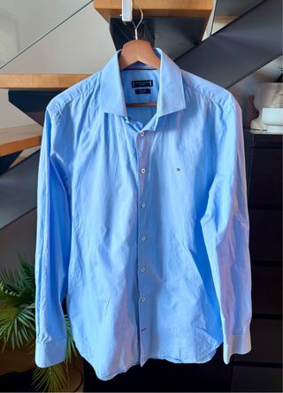 Camisa Tommy Hilfiger Azul Talla 42