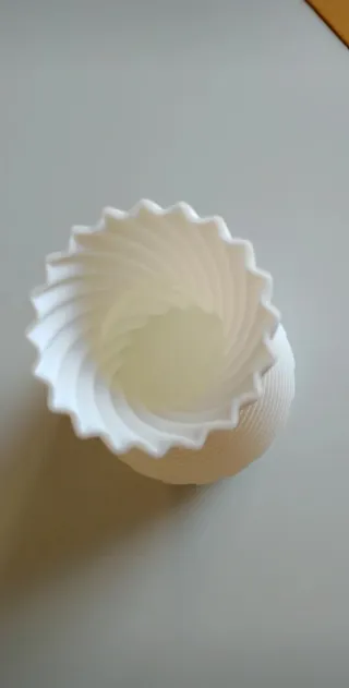 Vaso decorativo bianco