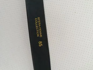 Cinturón mujer negro con flores bordadas