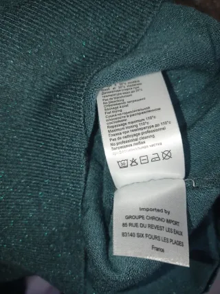 Maglia Molly Bracken Lurex Verde L