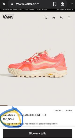 Vans Mte Crosspath XC Gore-Tex Nuevas