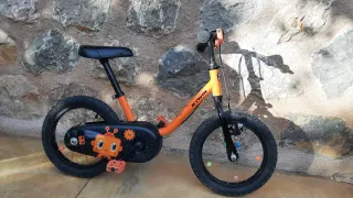 Bicicleta infantil BTWIN naranja