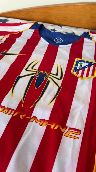Camiseta Atlético de Madrid Retro Spiderman