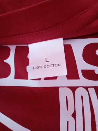 Camiseta algodón Beastie Boys talla L a estrenar