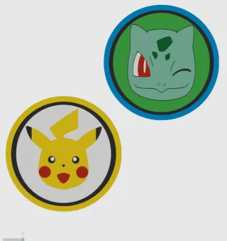 Set de Posavasos Team Rocket Pokémon