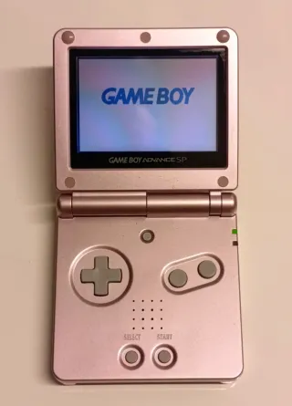Nintendo Game Boy Advance SP.