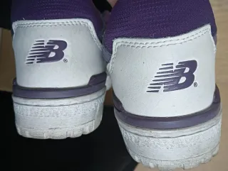 Zapatillas New Balance 550 Morado Blanco