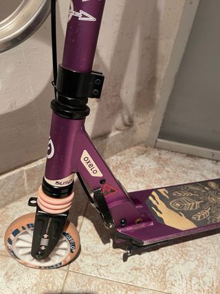 Patinete Oxelo morado