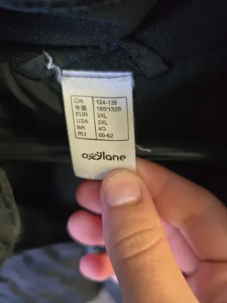 Chaleco Quechua Negro Hombre