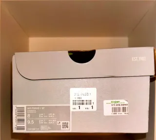 Nike Air Force 1 '07 Blancas Talla 41