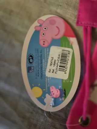 Mochila saco Peppa Pig