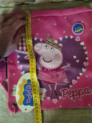 Mochila saco Peppa Pig