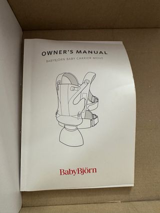 Mochila Porteo BabyBjörn Move Airy Mesh Azul