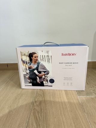 Mochila Porteo BabyBjörn Move Airy Mesh Azul