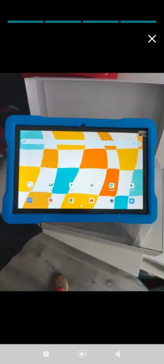 Tablet Infantil 10'' Android 15 Azul nueva!!!